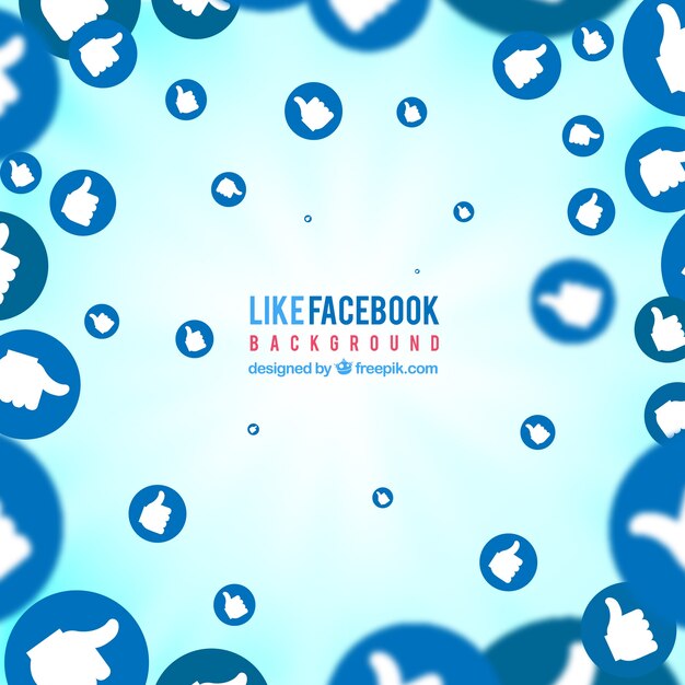 Fondo de facebook likes