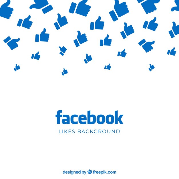 Fondo de facebook con likes