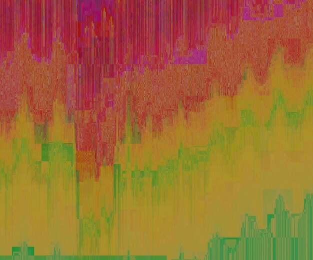 fondo de falla. Distorsión de datos de imagen digital