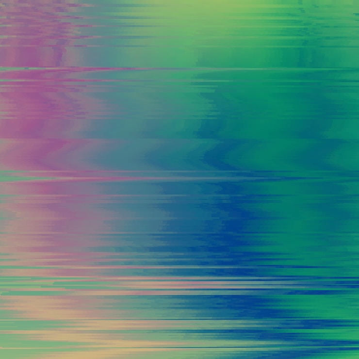 Vector gratuito fondo de falla de vector. distorsión de datos de imagen digital. fondo abstracto colorido para sus diseños. estética caótica del error de señal. decaimiento digital.