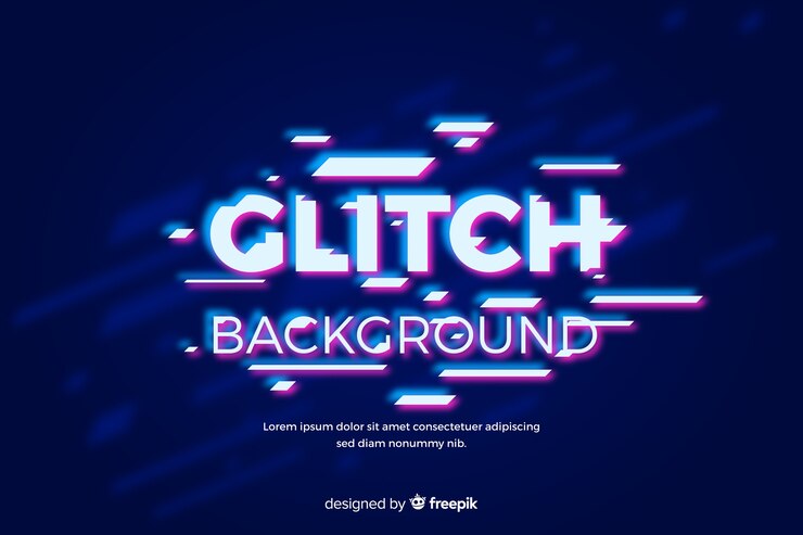 Vector gratuito fondo con fallo técnico