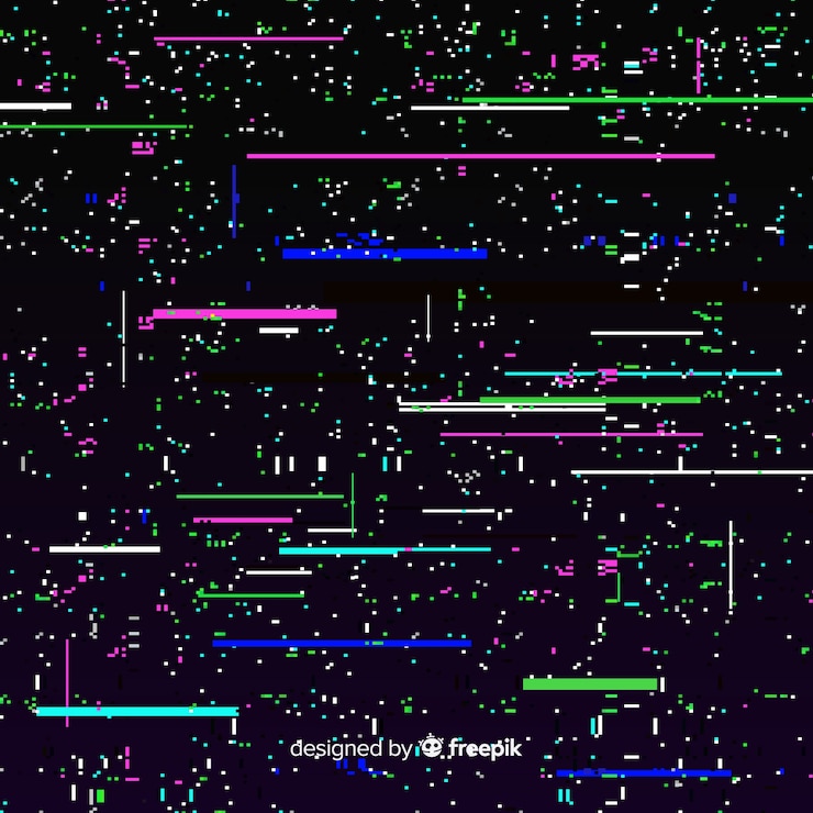 Vector gratuito fondo con fallo técnico