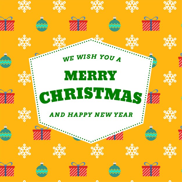 Fondo de felicitación de Navidad