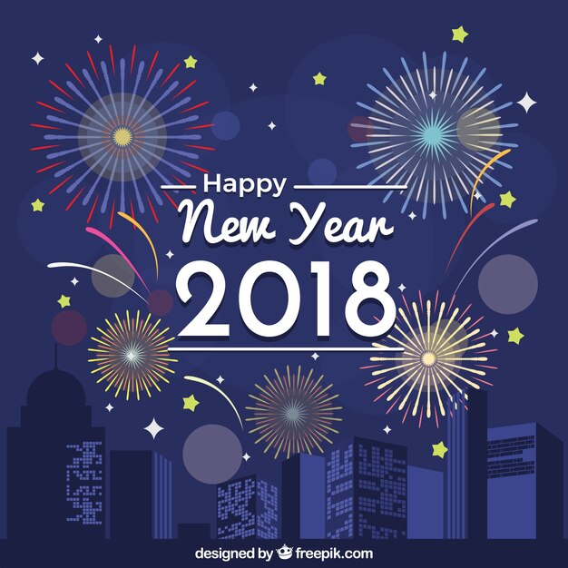 Fondo de feliz año nuevo