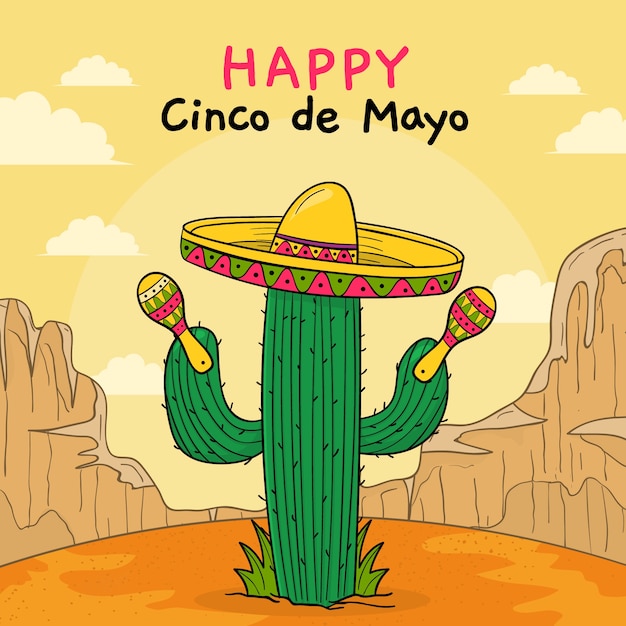 Fondo feliz cinco de mayo