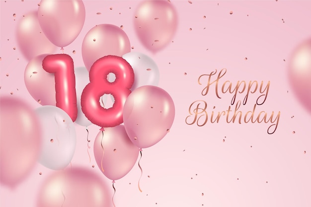 Imágenes de 18 Cumpleanos - Descarga gratuita en Freepik