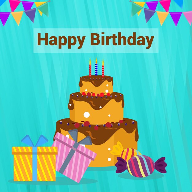 Fondo de feliz cumpleaños