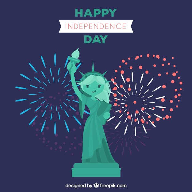 Fondo de feliz día de la independencia
