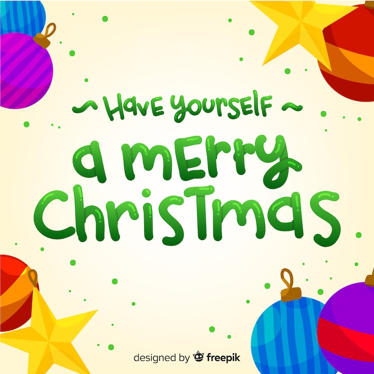 Vector gratuito fondo de feliz navidad