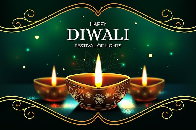 Fondo del festival de diwali