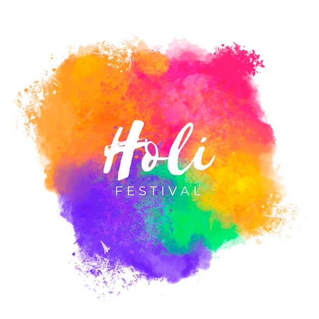 Fondo del festival holi