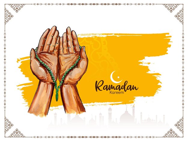 Fondo del festival del mes sagrado islámico de Ramadán Kareem