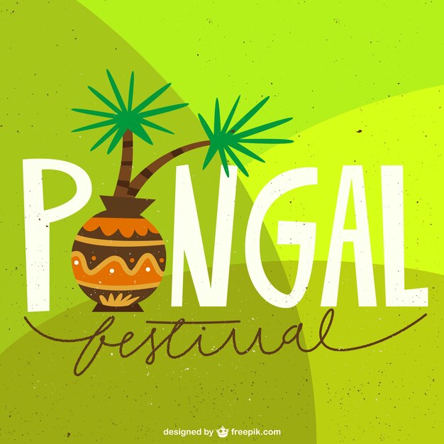 Fondo de festival Pongal