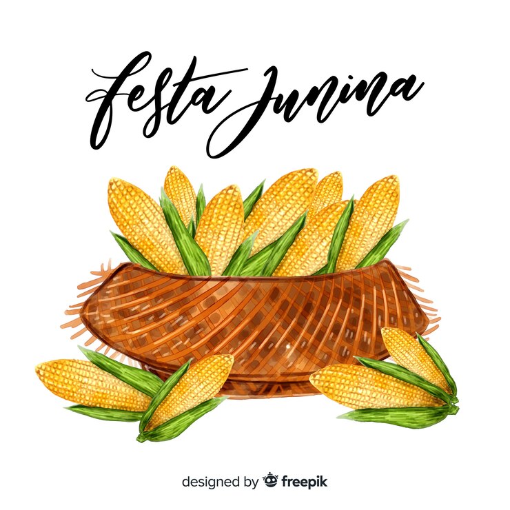 Vector gratuito fondo de la fiesta junina