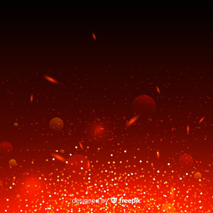 Vector gratuito fondo flameante