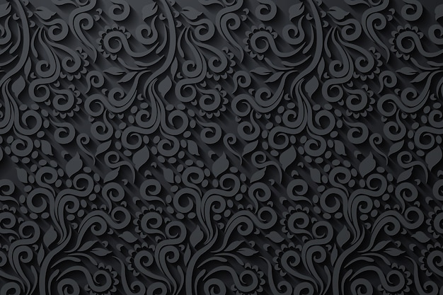 Fondo floral abstracto ornamental