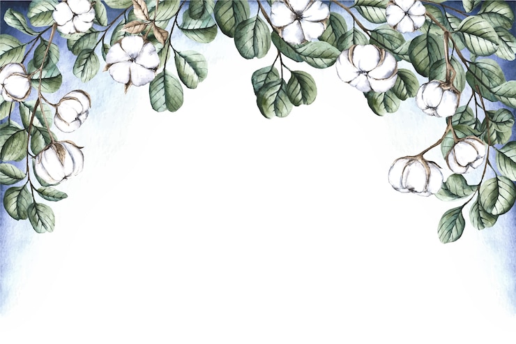 Vector gratuito fondo floral acuarela