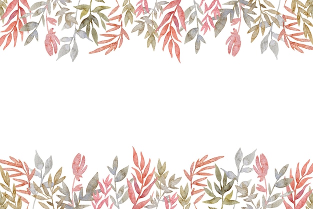 Fondo floral de diseño plano