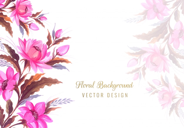 Vector gratuito fondo floral hermoso de la boda del manojo