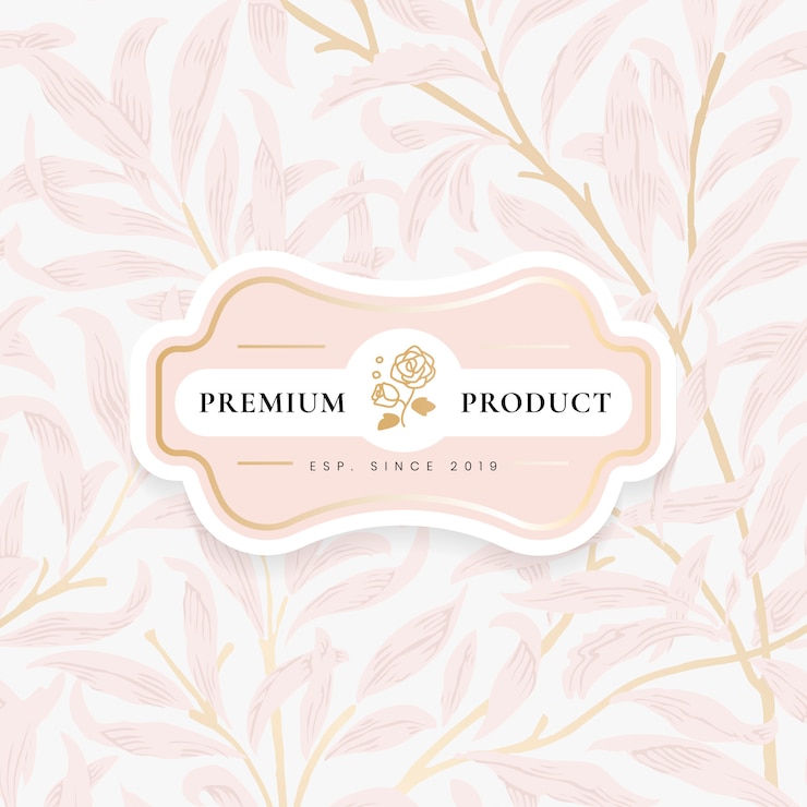 Vector gratuito fondo floral con marco ornamental centrado.