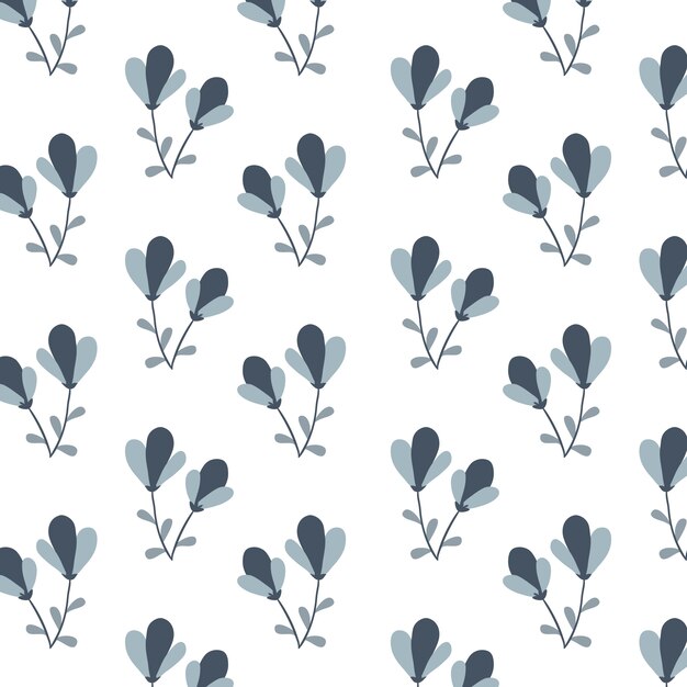 fondo floral del modelo
