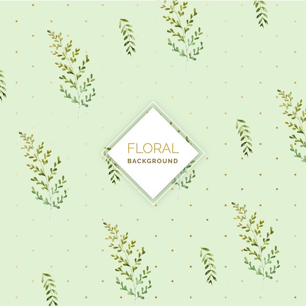 Vector gratuito fondo floral