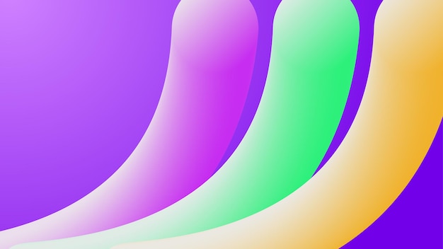 Fondo fluido de fondo colorido moderno