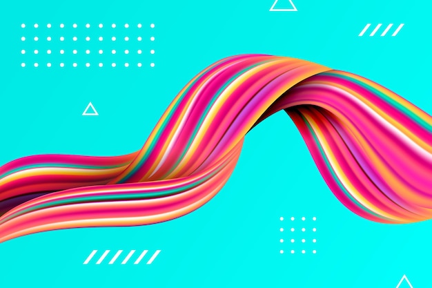 Fondo de flujo de color