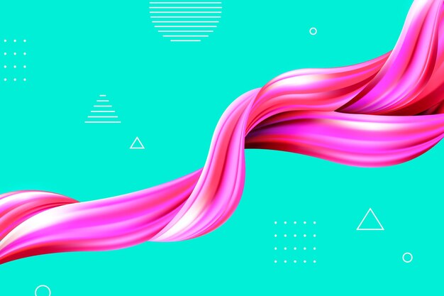 Fondo de flujo de color