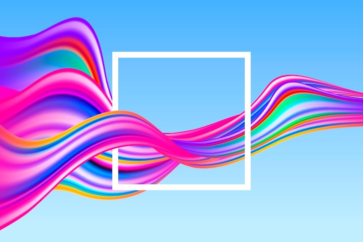 Vector gratuito fondo de flujo colorido