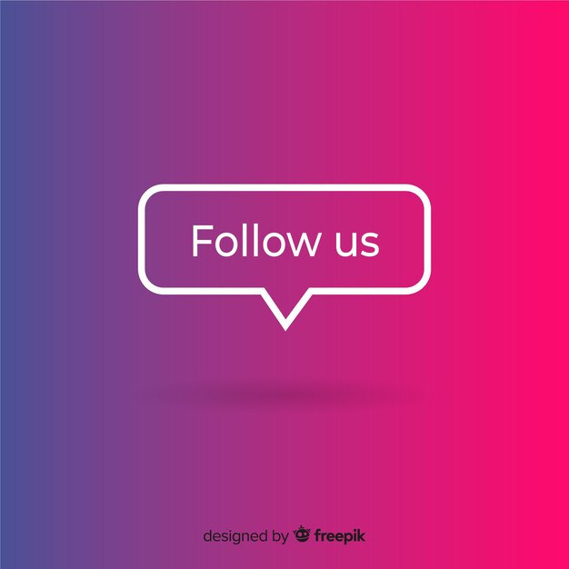 Fondo de follow us