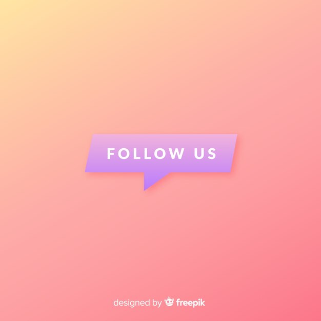 Fondo de follow us