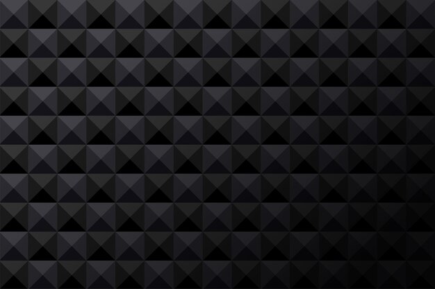 fondo de forma geométrica negra abstracta para la textura de la pared