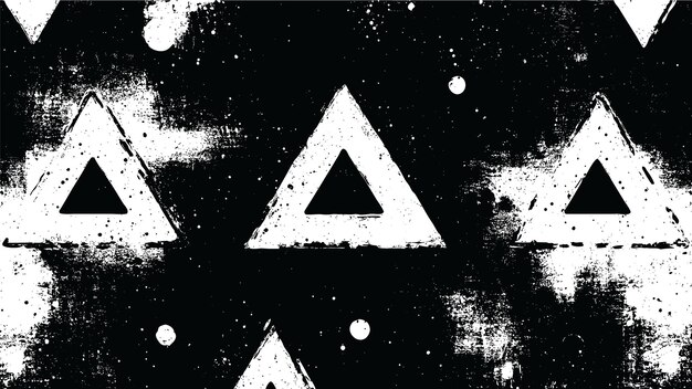 fondo de forma de triángulo grunge minimalista