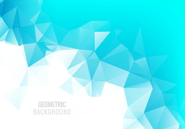 Fondo de forma de triángulo poli baja geométrica abstracta