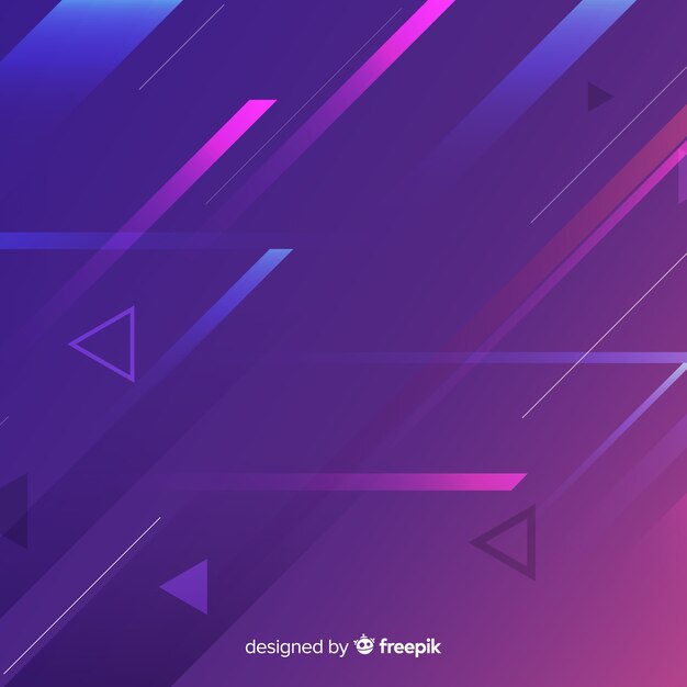 Fondo con formas abstractas