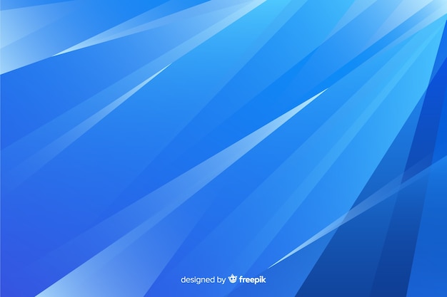 Fondo de formas azules abstractas