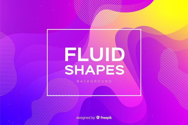 Fondo formas fluidas abstractas