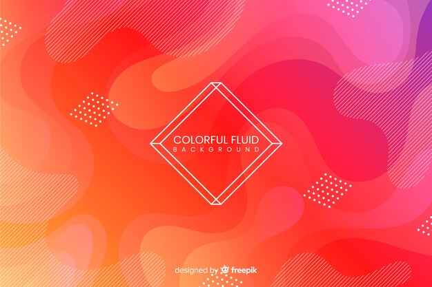 Fondo formas fluidas abstractas