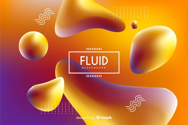 Fondo formas fluidas abstractas