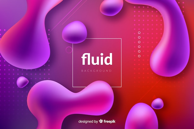 Fondo formas fluidas abstractas
