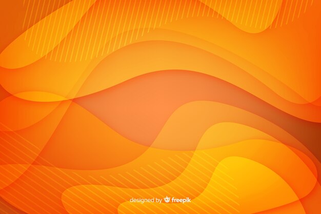 Fondo de formas fluidas coloridas con degradado