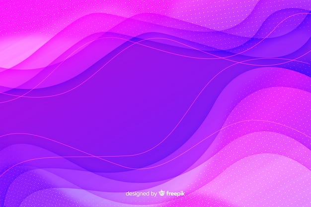 Vector gratuito fondo de formas fluidas coloridas con degradado