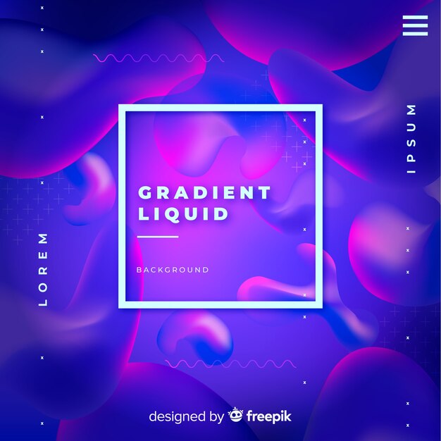 Fondo formas fluidas degradadas
