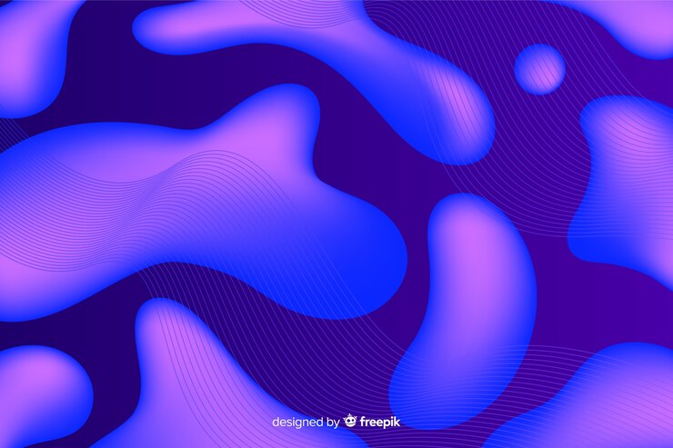 Vector gratuito fondo de formas de flujo abstractas y coloridas