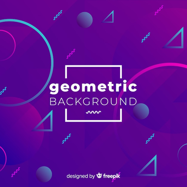 Fondo formas geométricas abstractas