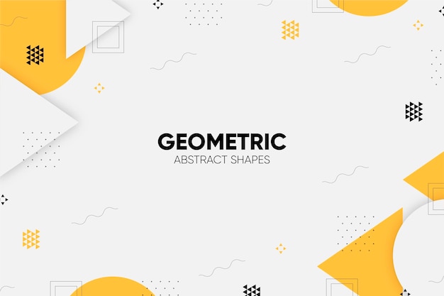 Fondo de formas geométricas abstractas