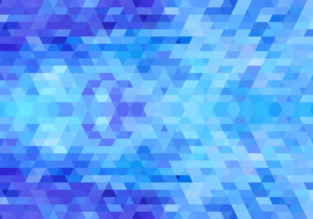 Fondo de formas geométricas azul moderno