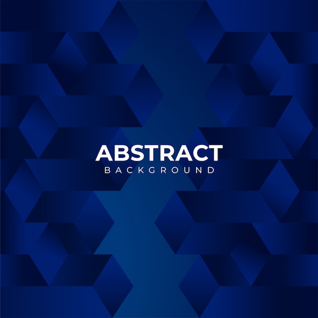 Fondo de formas geométricas azules abstractas