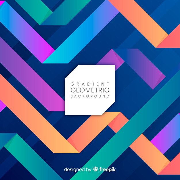 Fondo formas geométricas coloridas
